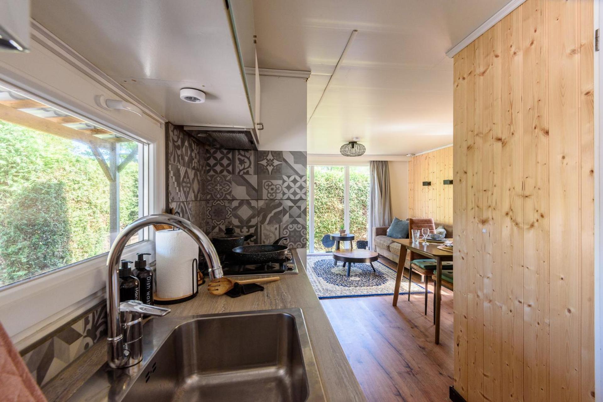 Chalet Op Rustig Park Op De Veluwe Putten Kültér fotó